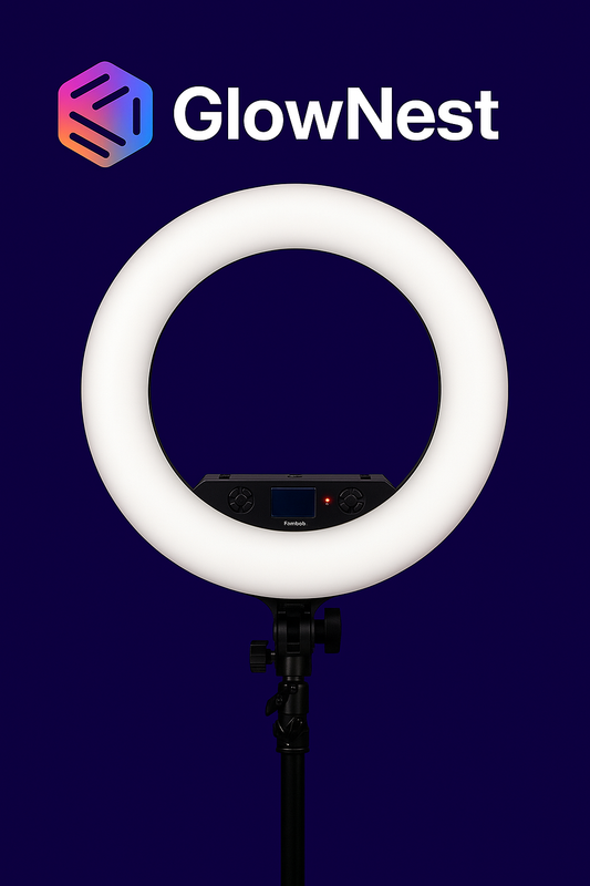 🚥RGB Selfie Ring Light with Tripod & Phone Holder – 10 Inch, 9 Colors & 12 Brightness Levels